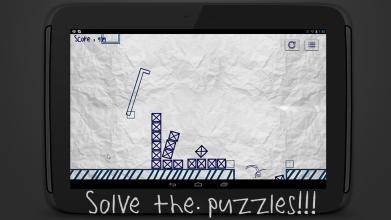 Stickman Draft - every rugged paper is a Puzzle截图4