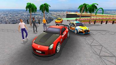 Impossible Ramp Stunt Car Driving And Academy截图2