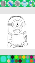 Minion Coloring Pages Game截图5