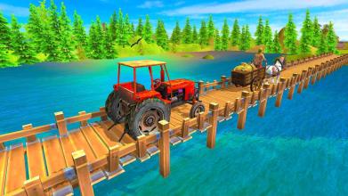 Farmland farming tractor Simulator 2019截图1