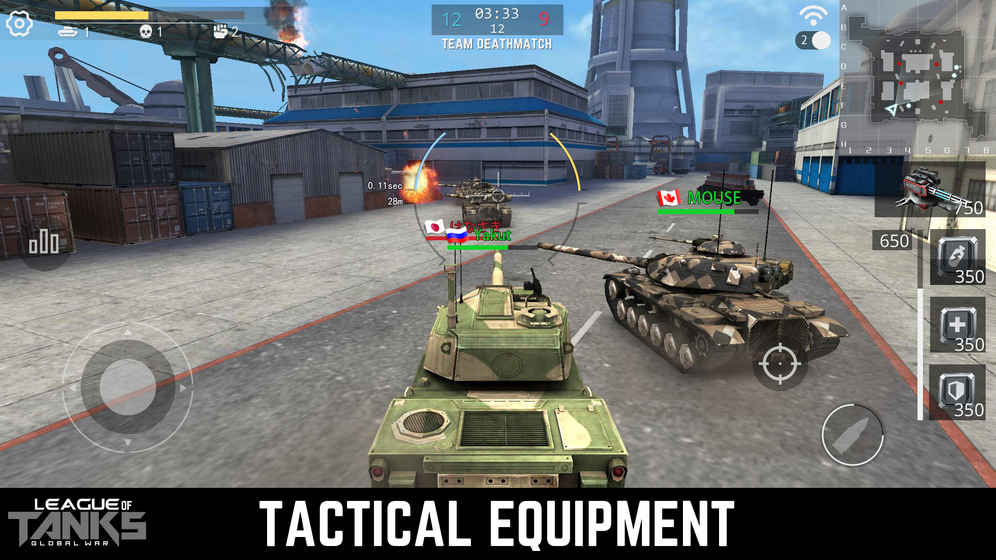 League of Tanks Global War坦克联盟截图3