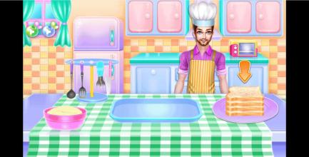 Father cooks and wonderful sweets_ games for girls截图5