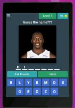 NBA PLAYER'S BY FACE QUIZ截图1