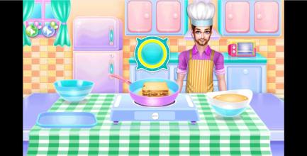 Father cooks and wonderful sweets_ games for girls截图3