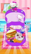 Hello Kitty School Lunch Box Cafe: Kids Fun截图1