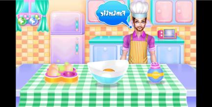 Father cooks and wonderful sweets_ games for girls截图4