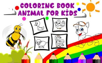 Coloring Book Animal For Kids : Little Bee截图4