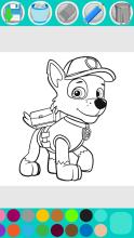 Patrol Coloring Pages Game截图4