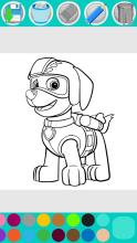 Patrol Coloring Pages Game截图2