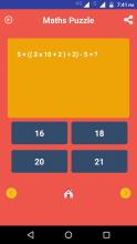 Puzzles Of Maths 2019 - Logical & Number Puzzle截图3