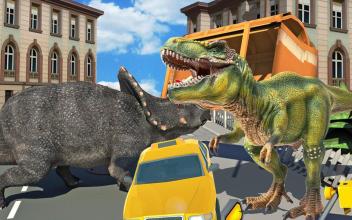 World Dinosaur Simulator City Battle War game截图3