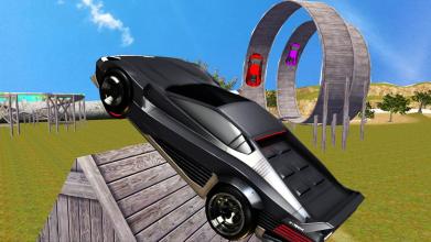 Real impossible Track Car Stunt Game 2019截图2