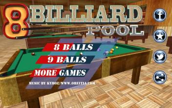 Billiard 3D 8 & 9 Ball Pool截图5