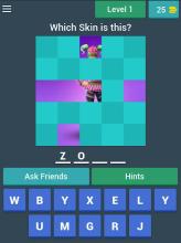 BEST Battle Royale Skins Tiles Game - Guess Skins截图3