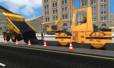 Tunnel Construction Mega City Highway Simulator截图3