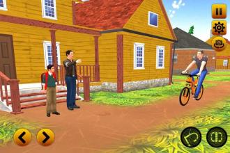 BMX Bicycle Taxi Driver 2019: Cab Sim截图1