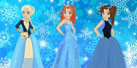 Ice Princess Snow Dress Up截图4