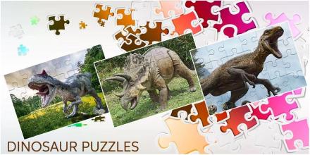 Dinosaur Jigsaw Puzzles - T-Rex and Dinosaurs截图1