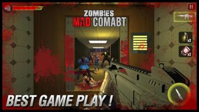 Zombies Mad Combat :FPS Shooter Survival Game截图4