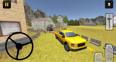 Construction 3D: Forklift Transport截图4