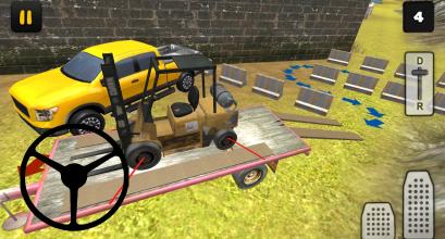 Construction 3D: Forklift Transport截图3