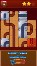 Blocky Slide Puzzle Fun Free Game: Jungle Marble截图1