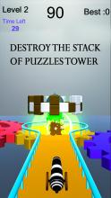 Stack Puzzle Block Shooter 3D截图2