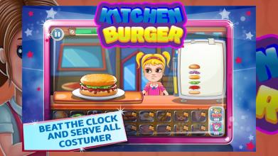 kitchen burger - fast cook burger shop截图2