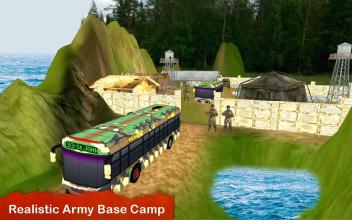 US Army Bus Driver: Offroad Soldier Transport Jobs截图4