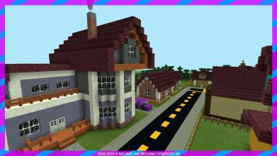 New map for MCPE Mega neighbor Alfa 3截图1