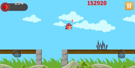 New Red Ball 5 - Red ball bird jump截图1