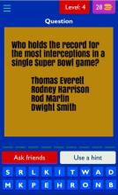 Football*Superbowl Quiz, Trivia截图1