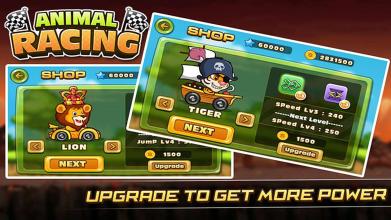 Animals Cars 3D Racing截图1