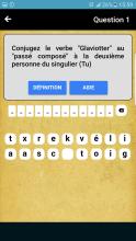 Quiz conjugaison截图1