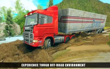 Off-Road USA Trucker Muddy Driving: Heavy Cargo截图1