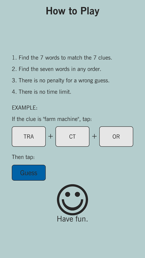 7 Little Words Express截图3