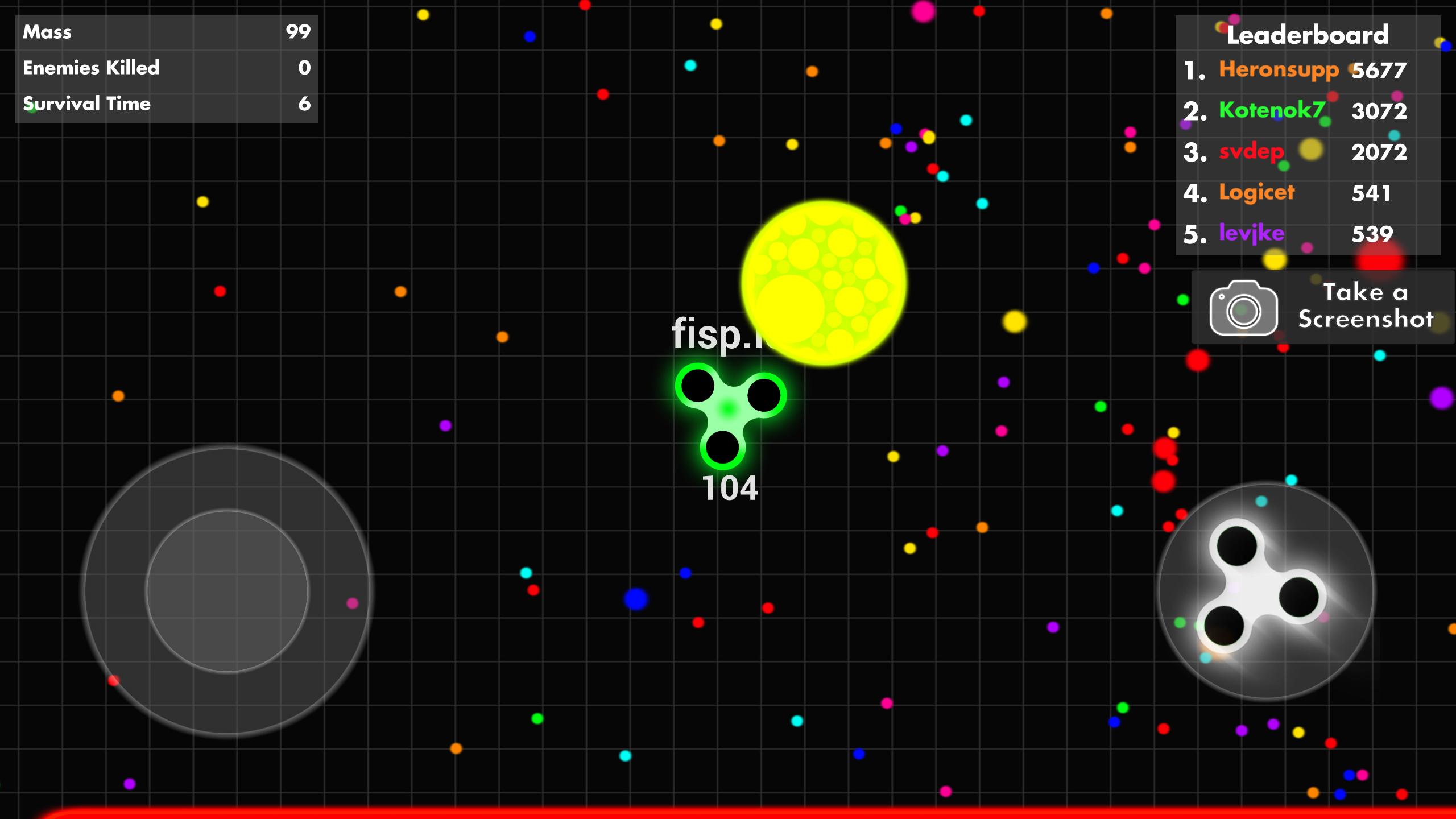 Fisp.io Spinz Master of Fidget Spinner截图4