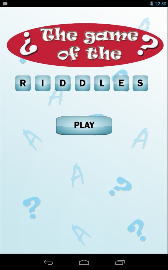 The game of the riddles.截图1