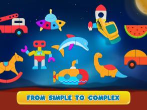 Puzzle games for kids 2-5 age & Games for toddlers截图3