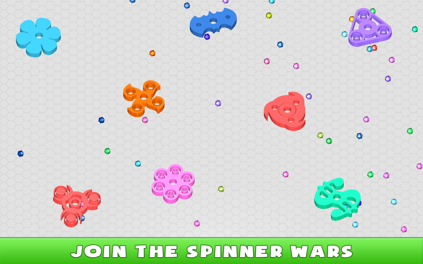 Spinning.io 3D : Fidget Spinner Top Wars截图2