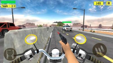 Bike Shooter Moto Blitz Racing截图2