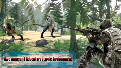 Real Dino Sniper Hunter 3d : Jungle Hunting 2019截图1