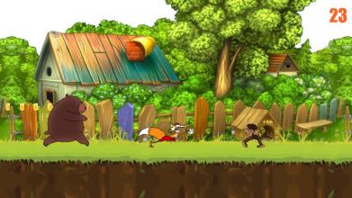 Fox VS Bear Adventure截图2