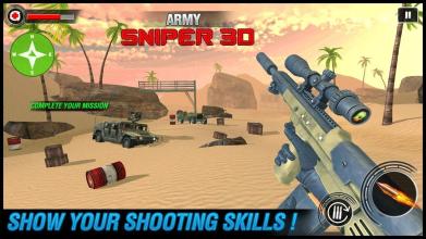 Army Sniper 3d 2019 Desert Battleground截图5
