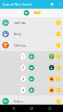 Spanish Word Search Game截图3
