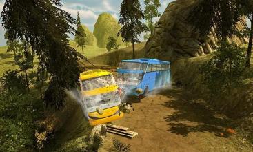 Hill Bus 3D Racing Driving Simulator Game截图3