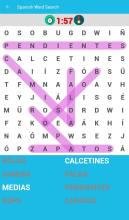 Spanish Word Search Game截图1