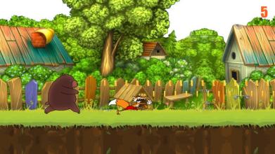 Fox VS Bear Adventure截图3