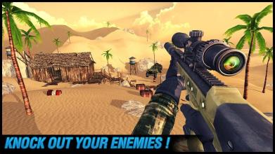 Army Sniper 3d 2019 Desert Battleground截图4