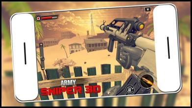 Army Sniper 3d 2019 Desert Battleground截图1